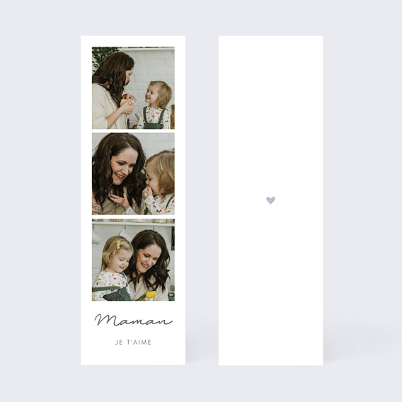 Carte fête des mères Quelques Cœurs