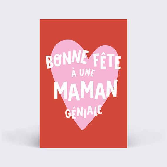 Fête des Mères Maman Géniale