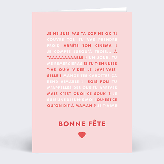 Fête des Mères Phrases Maman