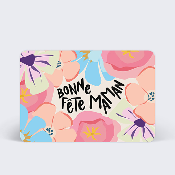 Fête des Mères Fleurs Pastel