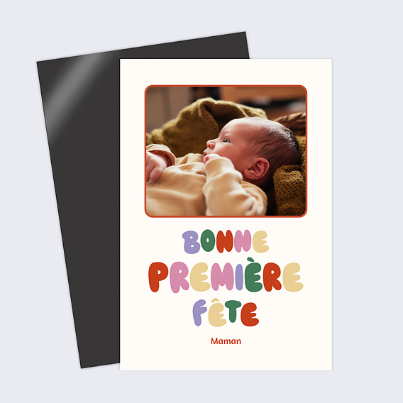 Carte fête des mères Première fête