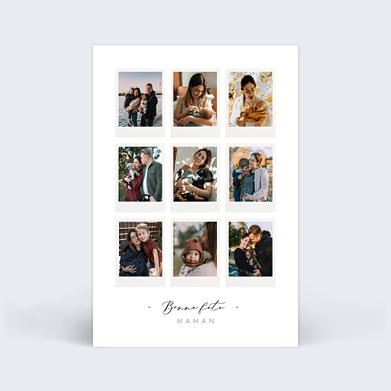 Fête des Mères Pêle-Mêle Polaroid