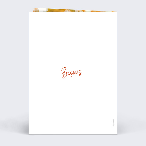 Carte fête des mères Wavy imparfait Verso