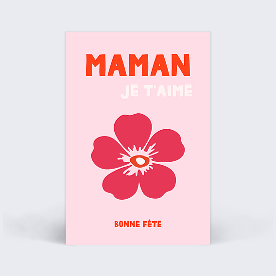 Fête des Mères Fleur iconique