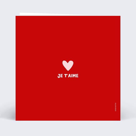 Fête des Mères Typo coeur
