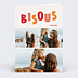 Carte fête des mères Bisous bisous