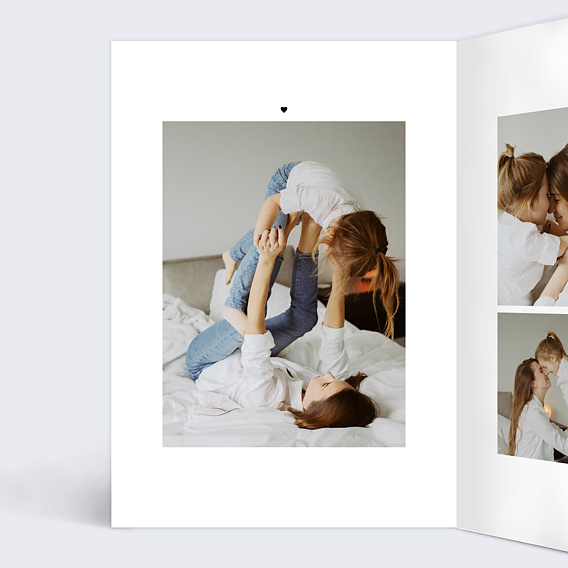 Carte fête des mères Définition Maman Intérieur Gauche