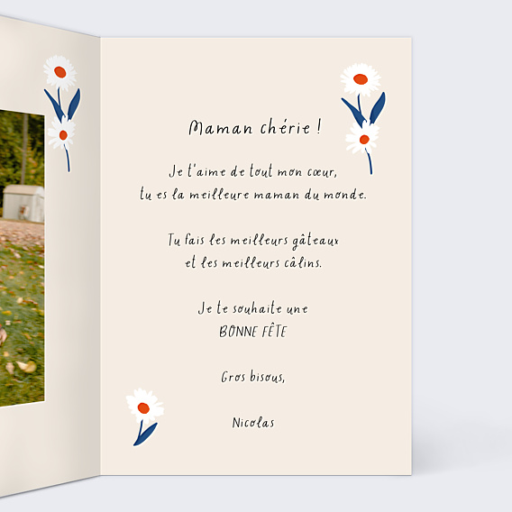 Fête des Mères Pâquerettes