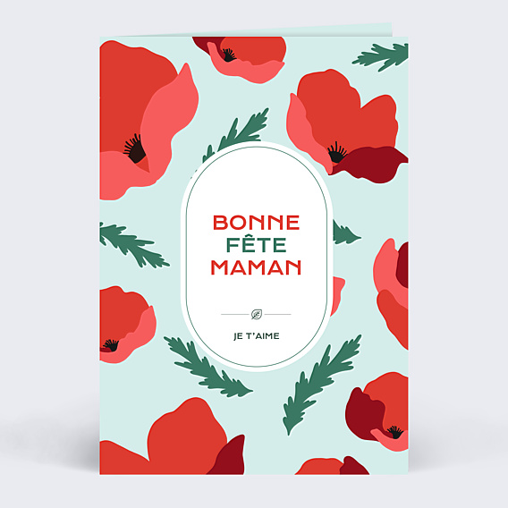 Fête des Mères Coquelicot - Diaiwaie x Popcarte
