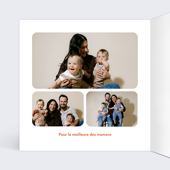Fête des Mères Visages minimalistes
