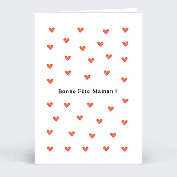 Fte des Mres Motif Coeur