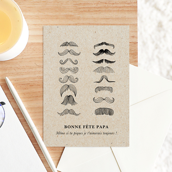 Moustaches élégantes Avec Des Bâtons Pour Le Jour De Père Illustration  Stock - Illustration du papa, paternité: 71957457