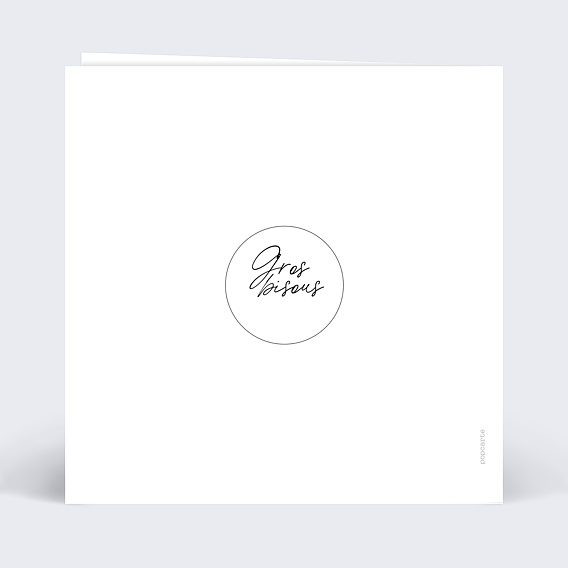 Carte fête des pères Pastille Verso