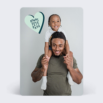 Carte fte des pres Bonbon d'amour