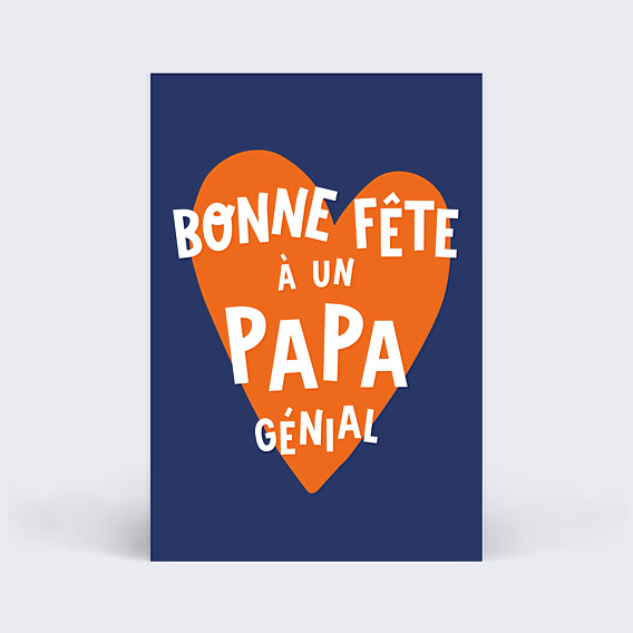 Fête des Pères Papa Génial