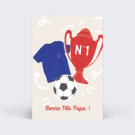 Fête des Pères Papa Footballeur