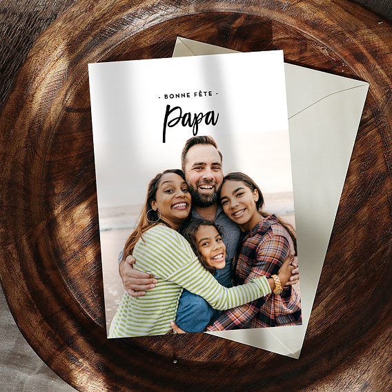 Carte fête des pères Belles Lettres Après 4