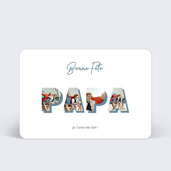 Fête des Pères Lettres Papa