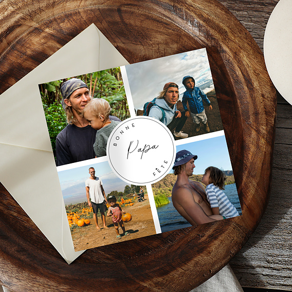 Carte fête des pères Pastille Après 1