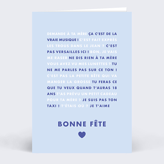 Fête des Pères Phrases Papa