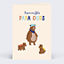 Fête des Pères Papa ours