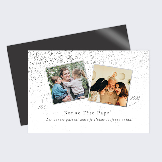 Carte fête des pères Mes Années