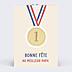 Fête des Pères Médaille