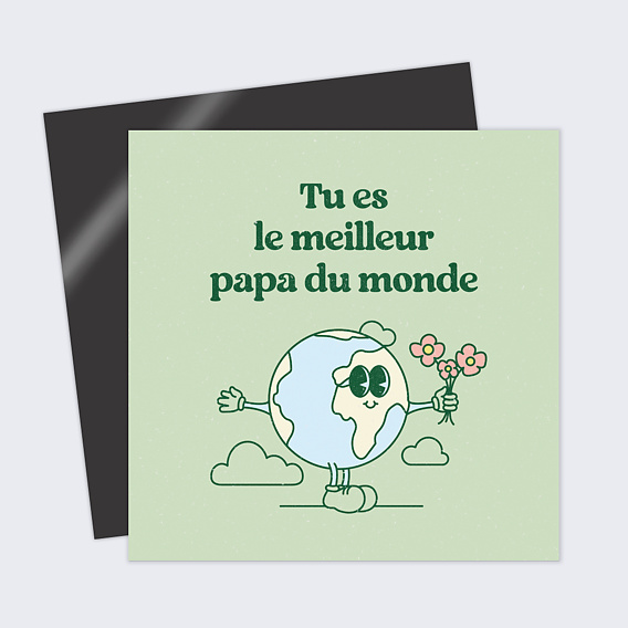 Carte fête des pères Meilleur du Monde