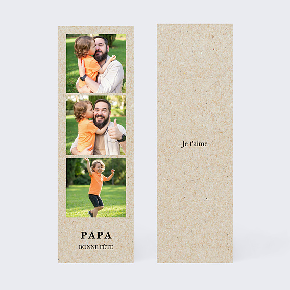 Fête des Pères  Papa moustache