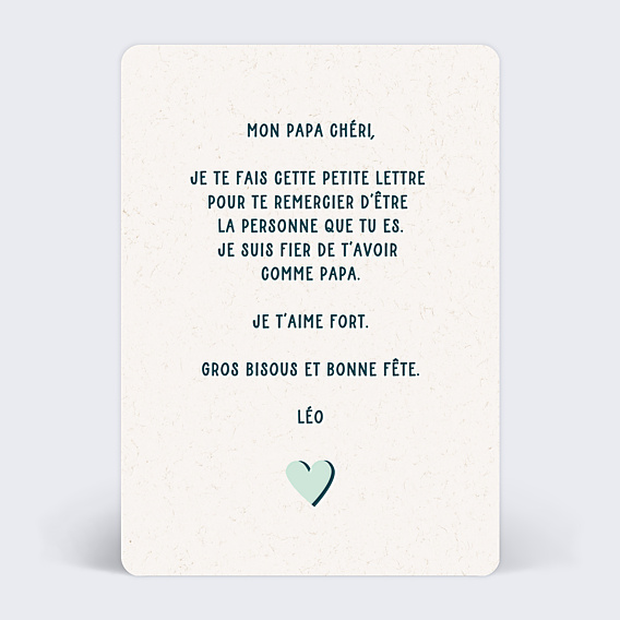 Fête des Pères Bonbon d'amour