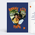 Carte fête des pères Papa Génial Intérieur Gauche