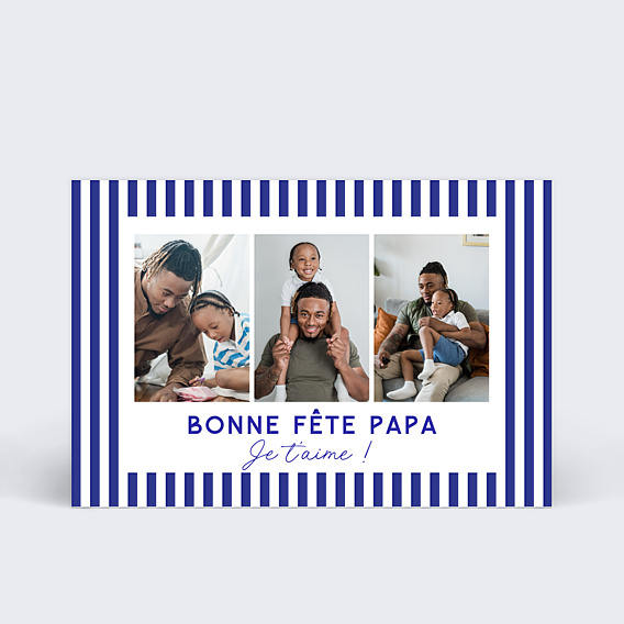 Fête des Pères  Traits Bleus