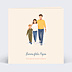 Fête des Pères  Portrait aligné minimaliste