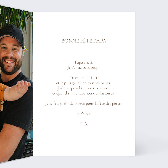 Fête des Pères  Portrait en manga