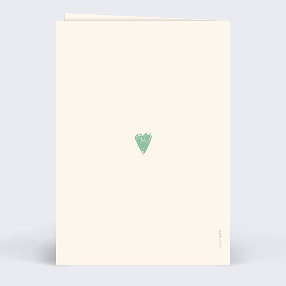 Carte fête des pères Coloriage pour papa Verso