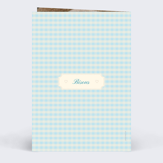 Carte fête des pères Un sourire à offrir Verso