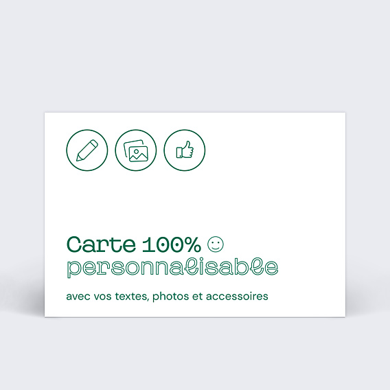 Carte fête des pères Fête des Pères 100% Personnalisable