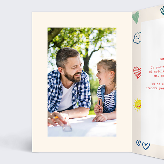 Fête des Pères  Coloriage pour papa