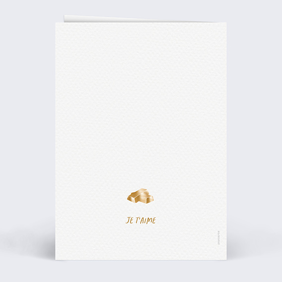 Fête des Pères Papa en or