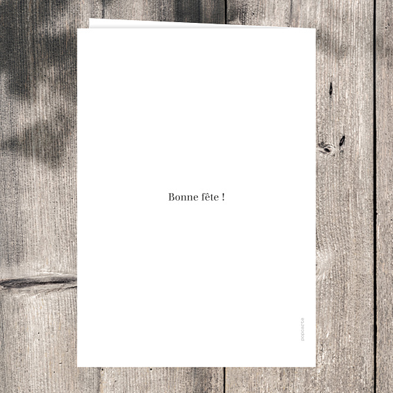 Fête des Pères  Portrait en illustration minimaliste