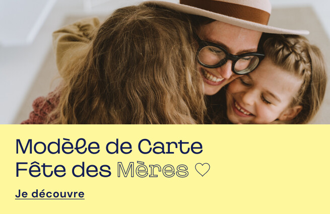 Modle de carte fte des mres