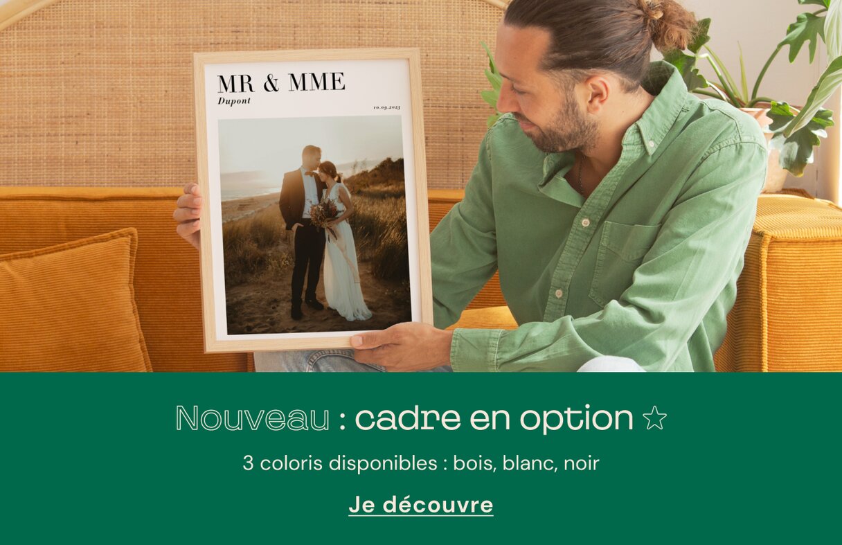 Nouveau : Cadre en option