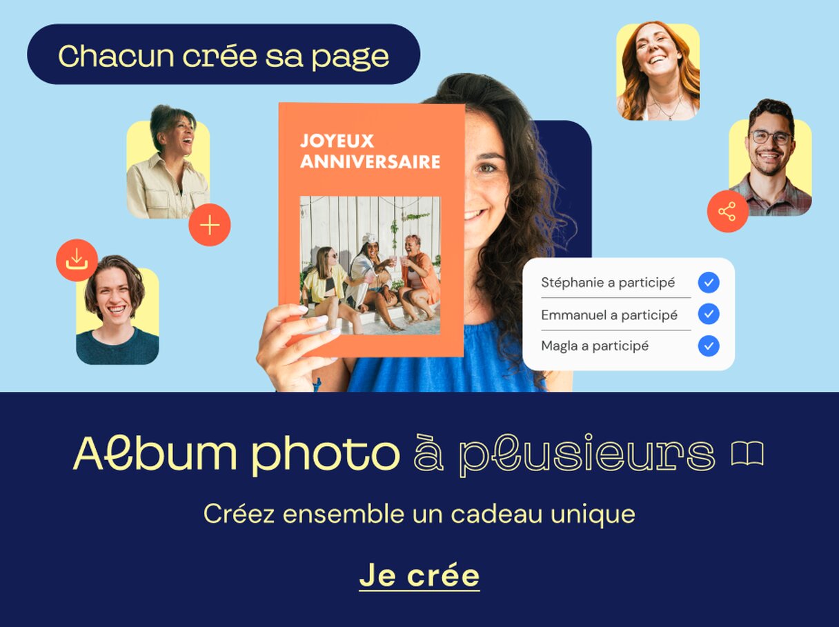 Album Photo Anniversaire - Popcarte