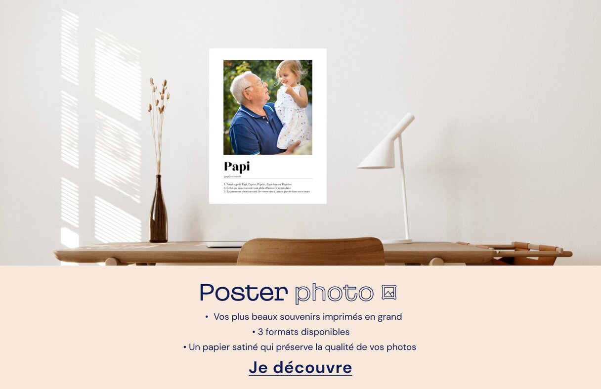 Poster personnalisé famille