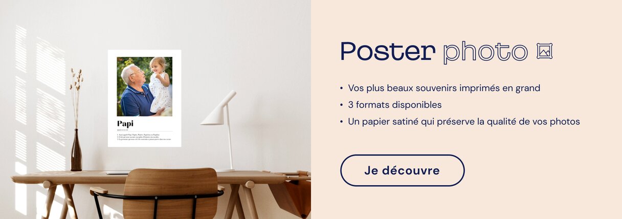 Poster personnalisé famille