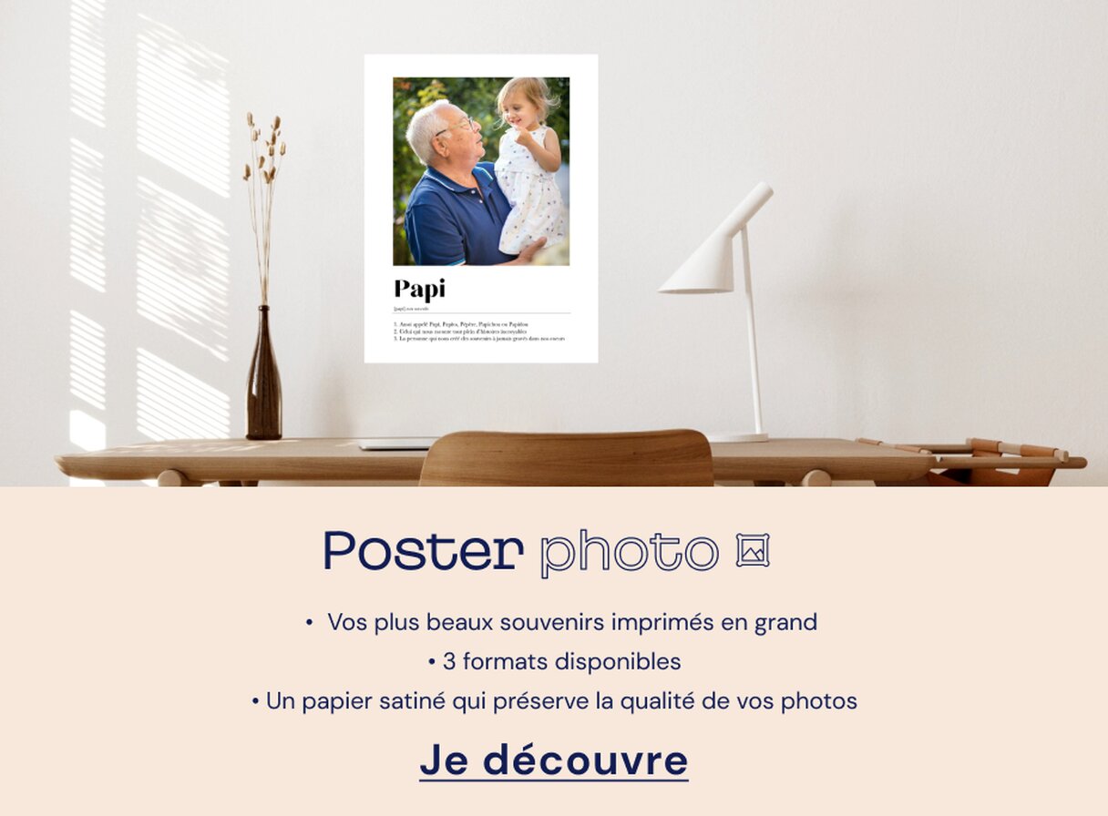 Poster personnalisé famille