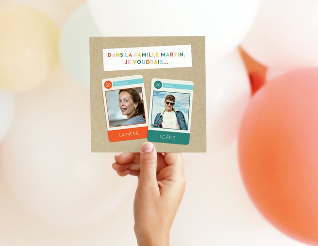 Cartes Anniversaire Personnalisees Popcarte