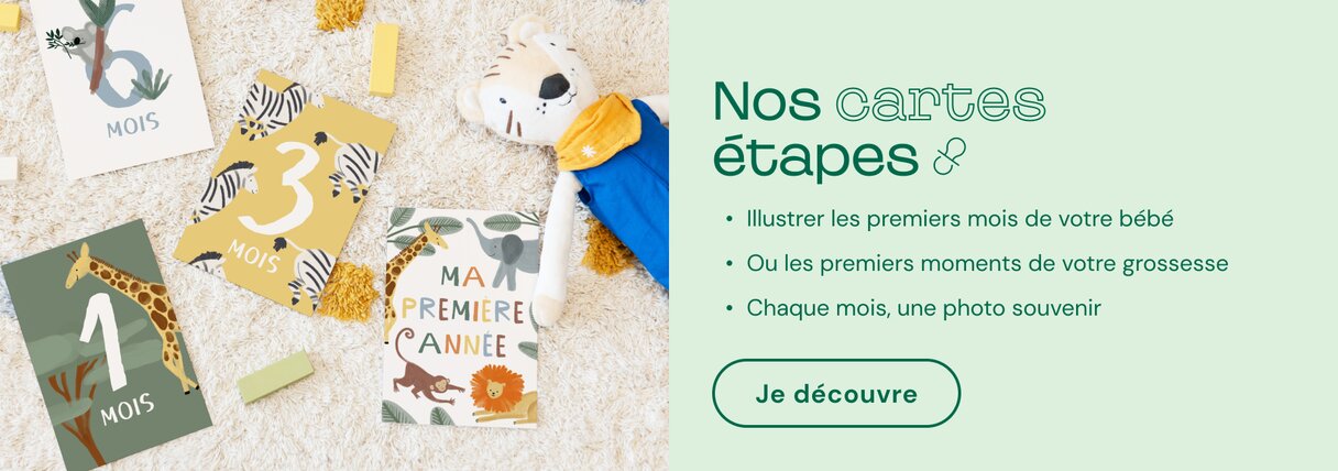 Carte annonce grossesse personnalisable - Popcarte
