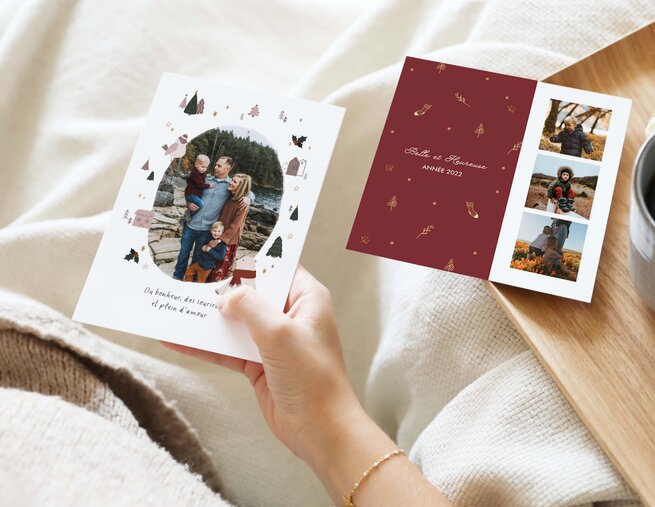 Cartes De Bonne Annee 22 Personnalisees Popcarte