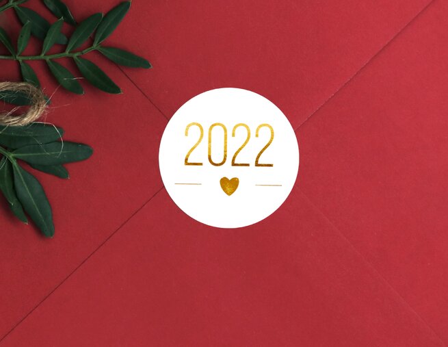 Cartes De Bonne Annee 22 Personnalisees Popcarte